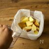 【ゆかりじゃがバター】レンジせいろ蒸しで簡単レシピ♪の工程3