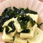 【レンジで簡単】高野豆腐のわかめスープ煮