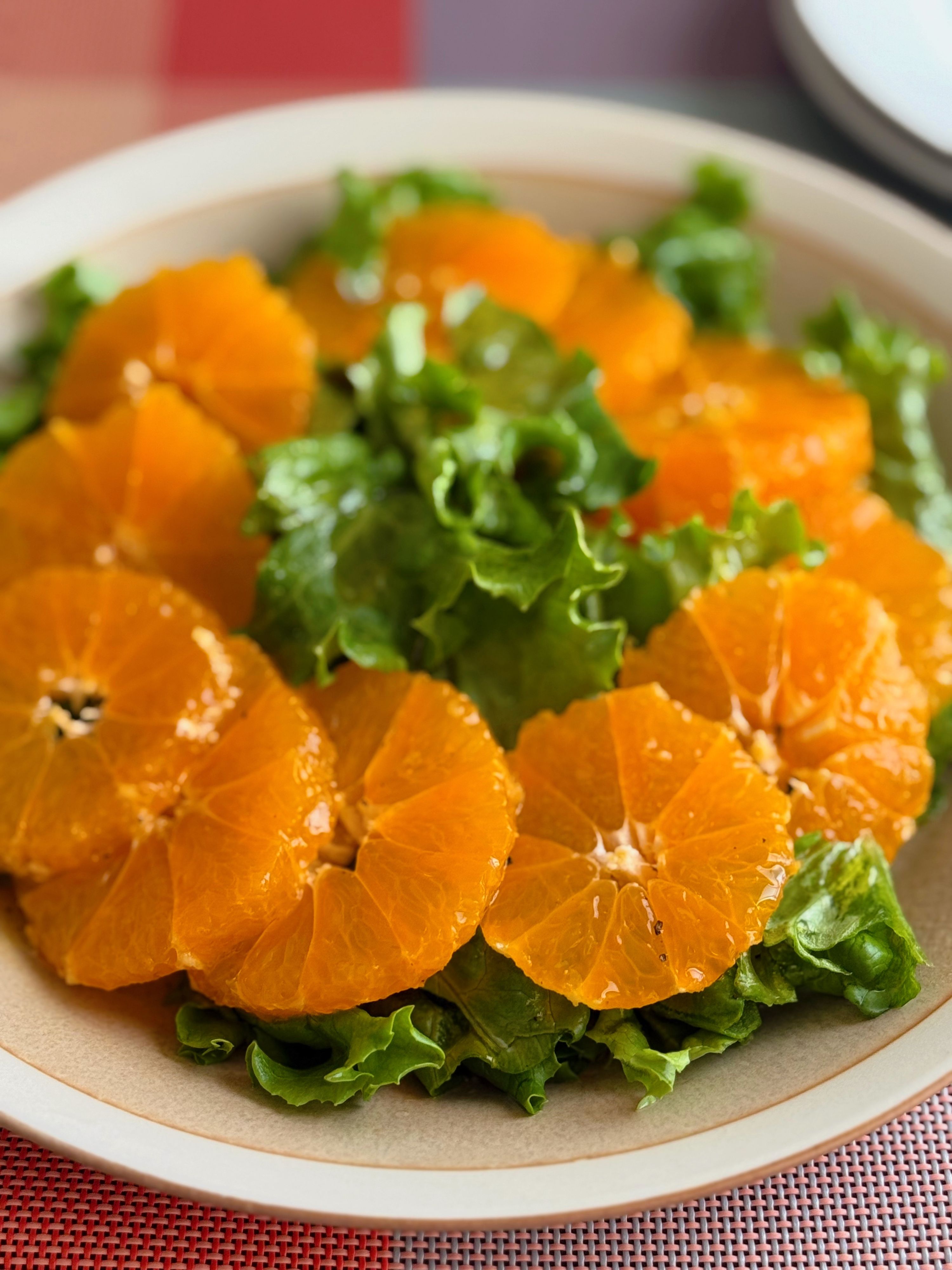 ビタミンたっぷり✨【みかんのフレッシュサラダ】はちみつドレ