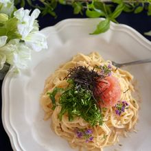 和風♡明太クリームパスタ