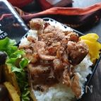 ハニマヨめんつゆ1:1:2～豚こまの生姜焼き〜魚焼きグリル♪
