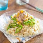 子ども大喜び♪まろやかツナマヨそうめん