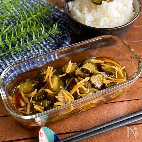 チンして漬けるだけ！ご飯がすすむ「きゅうりのポリポリ漬け」