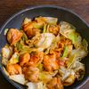 鶏肉ときゃべつのダブルソース照り炒めの工程4