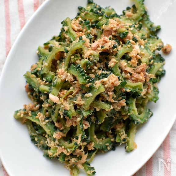 子供でも食べられる♡旨味たっぷりの無限ゴーヤ♡