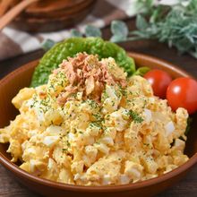 【マカロニ卵サラダ】シンプルが一番♪おかずにサンドイッチに
