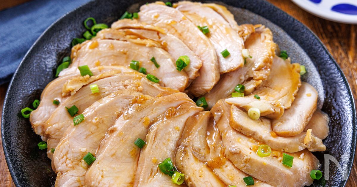 【ほったらかしで感動柔らか♪】鶏むね肉のレンチンチャーシュー