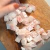 塩昆布の旨味が決め手‼︎『鯛の塩昆布タルタル』の工程1