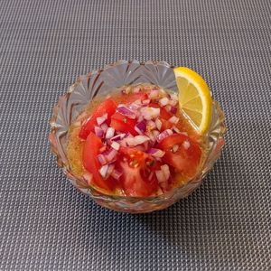 𝔂𝓾𝓶𝓲🍓の作ってみた!投稿(副菜に！おもてなしにも♪トマトと紫玉ねぎのレモンマリネ)