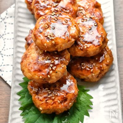 【胸様レシピ】切り干し大根の煮物de鶏つくね♡