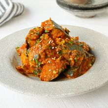 新定番！韓国風【かぼちゃのニラヤンニョム】