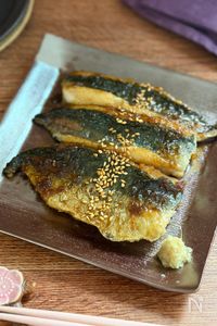 10分♡あじの甘辛生姜だれ【分量ほぼ大さじ1・油控えめ】