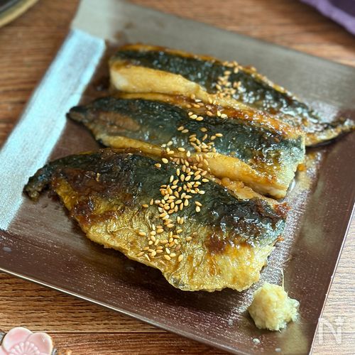 10分♡あじの甘辛生姜だれ【分量ほぼ大さじ1・油控えめ】