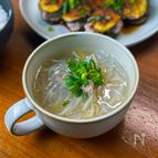 【ワン鍋。春雨塩ラーメン】まな板いらずで、簡単&超美味い。