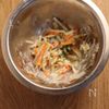 【業務スーパー】ごぼうにんじんの青のりチキンサラダの工程2