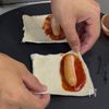 お家で簡単【ウインナーパイ】の工程3