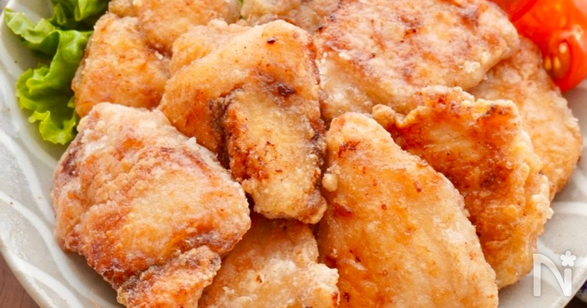 【下味冷凍】冷めてもおいしい♡魚の竜田揚げ