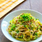 春きゃべつとひき肉のスタミナ春雨【戻し無し・レンジで簡単！】