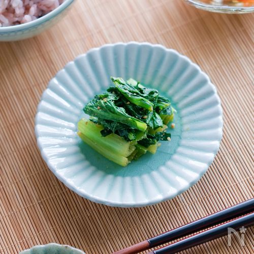 【小松菜のごまあえ】あと一品にぴったり！
