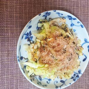 1515855の作ってみた!投稿(パクパク春キャベツ😋🌸炒めキャベツの梅おかか塩昆布和え✨)
