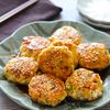 【ふわふわチキンバーグ照り焼きソース】絹揚げ入りで冷めても◎