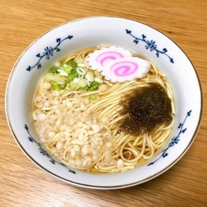 Nao★彡の作ってみた!投稿(うどんだしに中華麺♪かけ中（かけちゅう）隠れた富山B級グルメ)