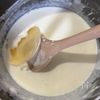 切り餅アレンジ!いちご大福みたいな牛乳プリンの工程6