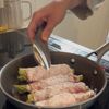 こくうまアスパラ巻きの工程3