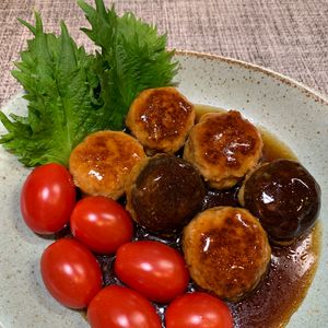 楽ラク手抜キッチン🐶🐾の作ってみた!投稿(しいたけの肉詰め和風あんかけ)