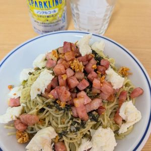 Tsuneaki Okadaの作ってみた!投稿(ジェノベーゼパスタ)