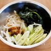 『もやしとワカメのやみつきナムル』簡単節約！和えるだけ☆の工程2