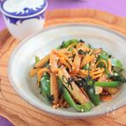 ピーマンとポテトの海苔醤油炒め§今日の野菜はこれで完璧！