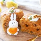簡単ヘルシー♪おからのキャロットケーキ