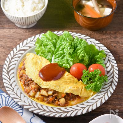 【昭和レトロなオムレツ】うちのおばあちゃんの懐かしい味