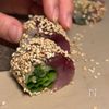 薬味たっぷり【カツオの生春巻き】の工程3