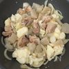 群馬県産こんにゃくたっぷり《腸活♡キムチグラタン》の工程2