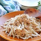 もやしとひき肉のさっぱりレモン炒め