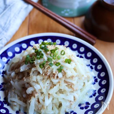 味見がとまらない♡大根とツナの炒めナムル