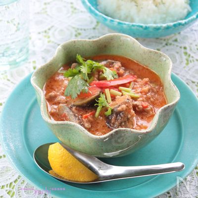 なすのタイ風キーマカレー§子供からシニアまでみんなが喜ぶ！