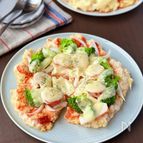 【鶏むね肉と豆腐で作る即席ピザ】節約/子供ウケ