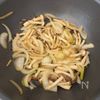 厚揚げたっぷり《節約♡ポークチャップ》の工程2