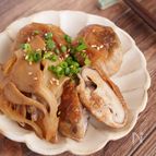 《しいたけの肉巻き》ワンパン完成！きのこのおいしさ全開♪