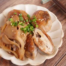《しいたけの肉巻き》ワンパン完成！きのこのおいしさ全開♪