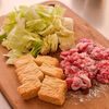 【豚肉と厚揚げの味噌炒め】ずっと使えるかさましおかず♪の工程1