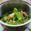 ピーマンと高野豆腐の炒り煮の工程5