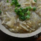 夜遅く食べても太らないフカヒレ風スープ