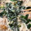 簡単！【鶏肉とほうれん草のクリーム煮】栄養満点の工程6