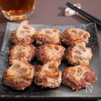 レンコンの梅しょうがハンバーグ