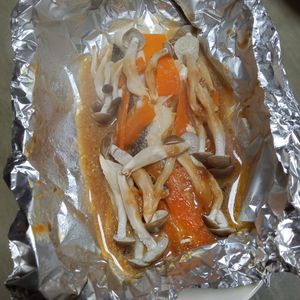 鶏皮坊主の作ってみた!投稿(我が家の定番味付け！たらの味噌マヨホイル焼き)