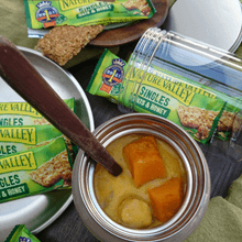 レンチン野菜で時短healthy♪〜かぼちゃの豆乳シチュー〜